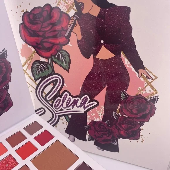 New ✨ SELENA Mega Eyeshadow Palette- White - Picture 4 of 4